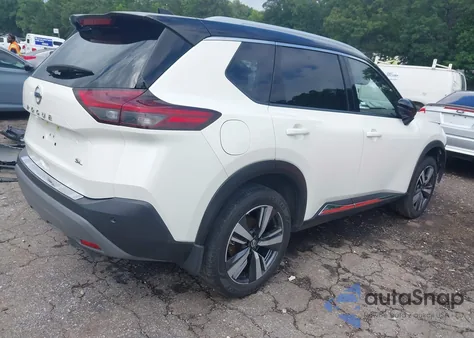 2021 Nissan Rogue Sl Fwd из США, поврежденный, VIN JN8AT3CA7MW026880